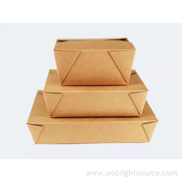Disposable Kraft box For Food